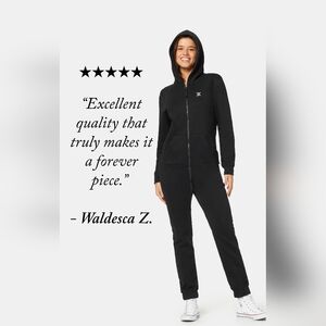 Black Hooded - Original Fitted Onesie